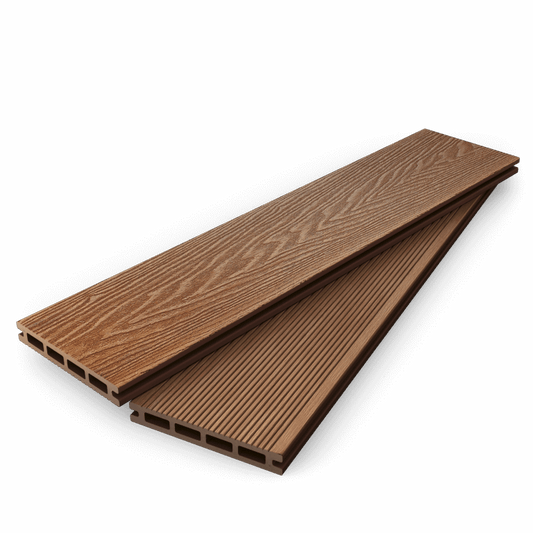 Cedar Colour Composite Decking Boards